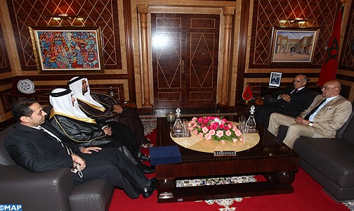 رئيس مجلس المستشارين يتباحث مع رئيس البرلمان العربي