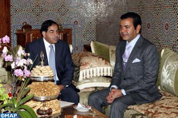 صاحب السمو الملكي الأمير مولاي رشيد يستقبل رئيس شركة مناجم الفوسفاط الأردنية