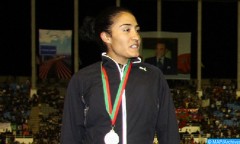 ألعاب البحر الأبيض المتوسط (ألعاب القوى) :العداءة المغربية سهام الهيلالي تفوز بالميدالية الذهبية لسباق 1500 م