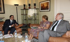 السيد غلاب يتباحث مع رئيس مجموعة الصداقة الفرنسية المغربية في مجلس الشيوخ الفرنسي