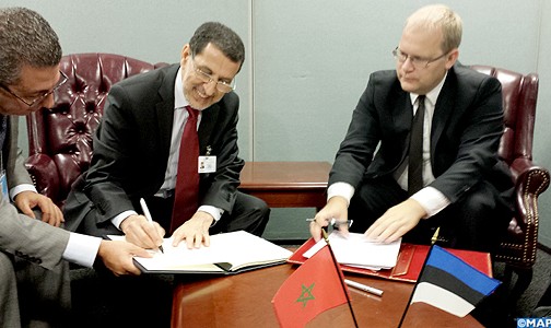 المغرب وإستونيا يوقعان بنيويورك اتفاقية لتجنب الازدواج الضريبي
