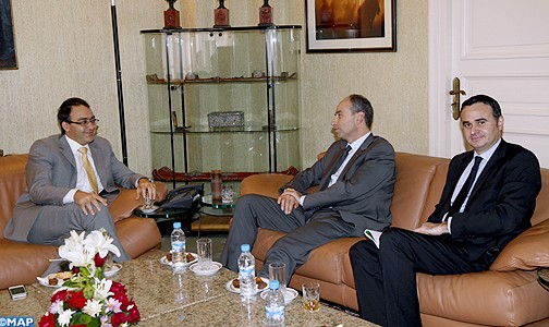 السيد كريم غلاب يتباحث مع رئيس الاتحاد من أجل حركة شعبية
