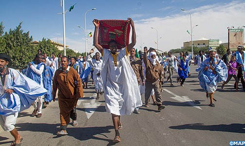 مسيرة حاشدة في نواكشوط للتنديد بإساءة مقال للنبي الكريم