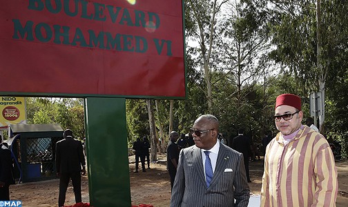 جلالة الملك والرئيس المالي يدشنان “شارع محمد السادس” بباماكو