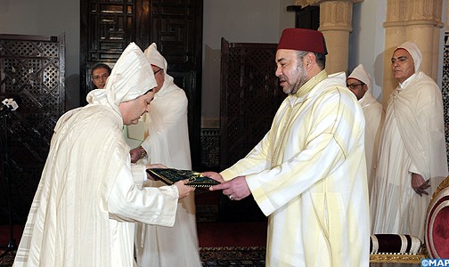 جلالة الملك يستقبل السيد محمد فاضل بنيعيش سفير المغرب الجديد بإسبانيا