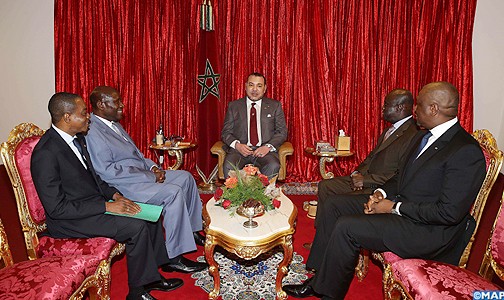 جلالة الملك يستقبل الوزير مدير ديوان رئيس جمهورية الكوت ديفوار