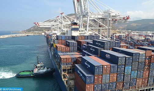 ارتفاع بنسبة 39 بالمائة على مستوى النشاط العام لميناء طنجة المتوسطي خلال عام 2013