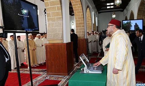 الدار البيضاء.. أمير المؤمنين يعطي انطلاقة برنامج محو الأمية بواسطة التلفاز والإنترنيت