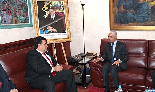 تعزيز التعاون الثنائي محور مباحثات السيد الطالبي العلمي مع رئيس مجلس الشيوخ لباراغواي