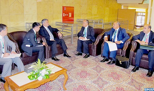 السيد عبو يجري بالرياض مباحثات مع وزير خارجية قيرغيزستان
