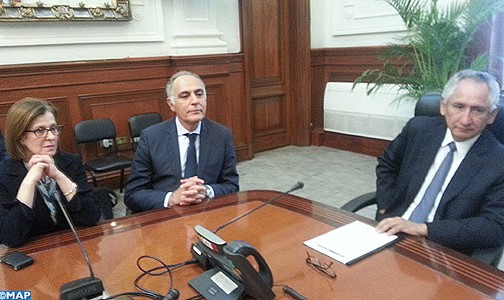 السيد مزوار يجري محادثات مع الوزير الأول البيروفي حول آفاق التعاون الثنائي