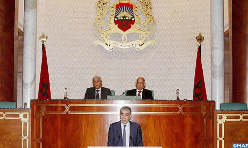 السيد إدريس اليزمي يشيد بعلاقات التعاون الجيدة التي تربط المجلس بكل من البرلمان والحكومة