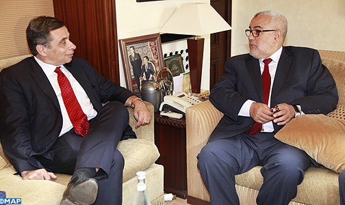 استعراض أوجه الشراكة المتميزة المغربية الأوروبية ضمن مباحثات السيد ابن كيران مع رئيس اللجنة الاقتصادية والاجتماعية الأوروبية