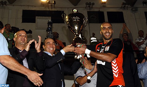 كأس العرش لكرة اليد (2013-2014) : فريق نهضة بركان يحرز اللقب
