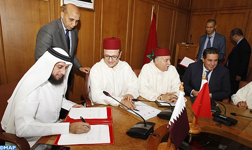 توقيع البرنامج التنفيذي لمذكرة التفاهم حول هبة قطرية للمغرب بقيمة 1,25 مليار دولار