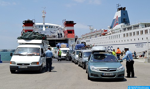 السلطة المينائية طنجة المتوسط: حركة عبور المسافرين نحو الجزيرة الخضراء سلسة تماما