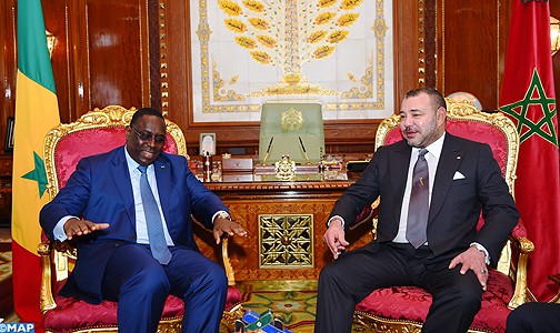 جلالة الملك يستقبل بالرباط رئيس جمهورية السنغال
