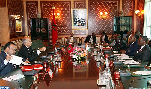 السيد بيد الله يجري محادثات مع رئيس الجمعية الوطنية بجمهورية الكوت ديفوار