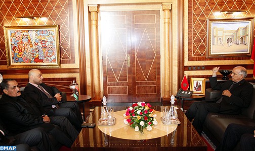 رئيس مجلس المستشارين يبحث مع وزير الاقتصاد والصناعة الليبي سبل تعزيز التعاون