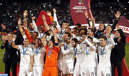 كأس العالم للأندية (المغرب 2014 – المباراة النهائية ): نادي ريال مدريد يحرز اللقب على حساب نادي سان لورينزو الأرجنتيني 2-0