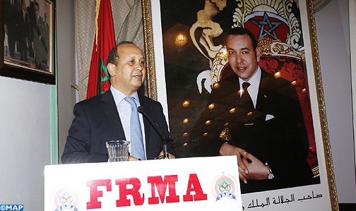 إعادة انتخاب عبد السلام أحيزون بالإجماع رئيسا للجامعة الملكية المغربية لألعاب القوى لولاية ثالثة (2015-2019)