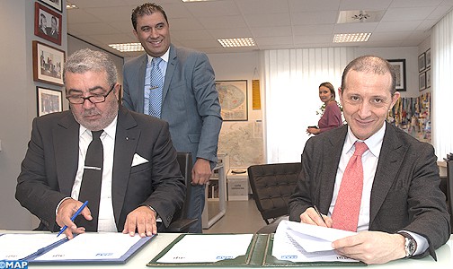 التوقيع بروما على اتفاق تعاون بين وكالة المغرب العربي للأنباء ووكالة الأنباء الإيطالية (أ جي إي)