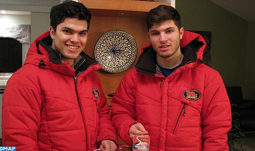 الشقيقان المغربيان آدم وسامي لمحمدي يهديان المغرب أربع ميداليات في سباقات الاتحاد الدولي للتزلج