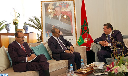 السيد عزيز أخنوش يتباحث بأكادير مع وزير الصيد و الاقتصاد البحري الموريتاني