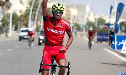 النسخة الخامسة للدوري الدولي المسيرة الخضراء لسباق الدراجات: فوز الدراج المغربي صلاح الدين مراوني بالمرحلة الأولى