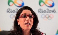 نوال المتوكل، أول بطلة اولمبية عربية، تشرف على دورة ريو 2016 (مجلة برتغالية)