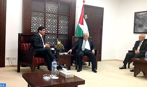 الرئيس محمود عباس يستقبل وفد قيادة حزب الأصالة والمعاصرة