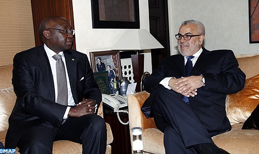 السيد ابن كيران يجري مباحثات مع رئيس البنك الإفريقي للتنمية