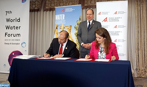 توقيع مذكرة تفاهم بين الوزارة المنتدبة المكلفة بالماء و”مؤسسة أمير موناكو ألبير الثاني”