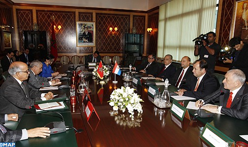 السيد بيد الله يبحث مع نائب رئيس جمهورية الباراغواي سبل تعزيز العلاقات البرلمانية بين البلدين