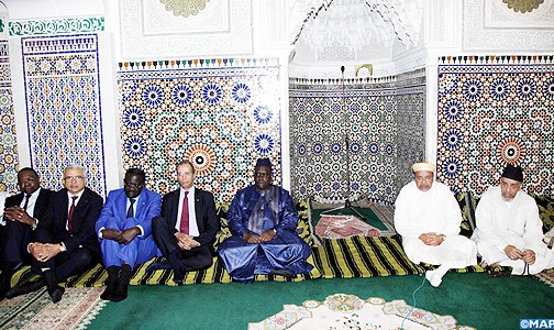 الرئيس السنغالي يزور ضريح سيدي أحمد التيجاني بالمدينة العتيقة لفاس
