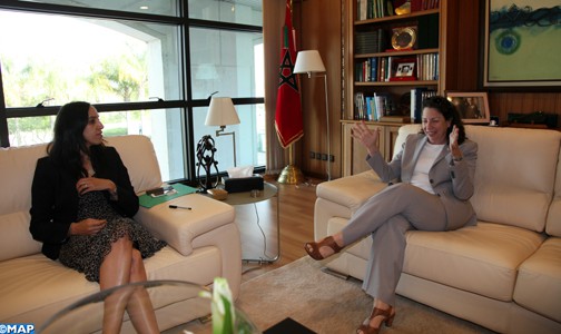 السيدة بوعيدة تتباحث مع نائبة رئيس هيئة تحدي الألفية