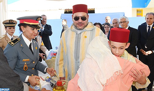 جلالة الملك يعطي بالرباط انطلاقة العملية الوطنية للدعم الغذائي “رمضان 1436”