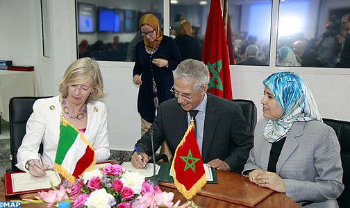 المغرب وإيطاليا يوقعان على إعلان نوايا لتطوير التعاون في مجالي التعليم العالي والبحث العلمي