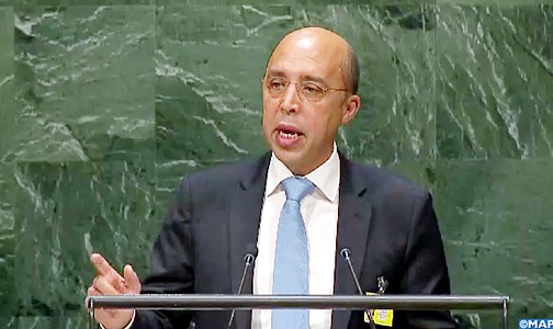 السيد رشادي يؤكد بنيويورك على أن السلام شرط أساسي لتكريس الديمقراطية وحقوق الإنسان والتنمية