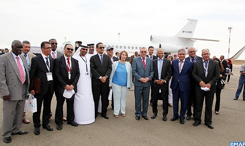 افتتاح معرض الطيران الخاص وطيران الأعمال في نسخته الاولى بمطار محمد الخامس الدولي للدار البيضاء