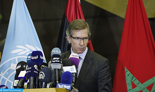 برناردينو ليون يعلن بالصخيرات عن تشكيلة حكومة الوحدة الوطنية الليبية برئاسة فايز السراج