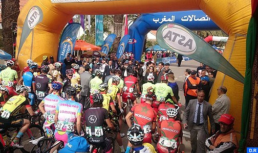 الدراج المغربي محسن الحسايني يفوز بالمرحلة الأولى لدوري الفوسفاط الدولي لسباق الدراجات على الطريق