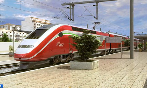 مشروع الخط فائق السرعة طنجة-الدار البيضاء: المكتب الوطني للسكك الحديدية يشرع في التجارب الديناميكية لأول قطار فائق السرعة (بلاغ)