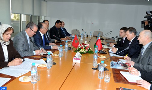 السيد عبو يؤكد على ضرورة إعطاء دفعة جديدة للعلاقات التجارية بين المغرب وبيلاروسيا