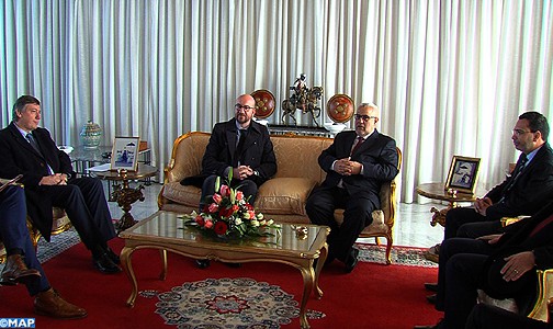 الوزير الأول البلجيكي يصل إلى المغرب
