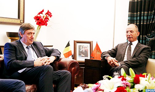 السيد حصاد يتباحث مع نائب الوزير الأول ووزير الأمن والداخلية ببلجيكا