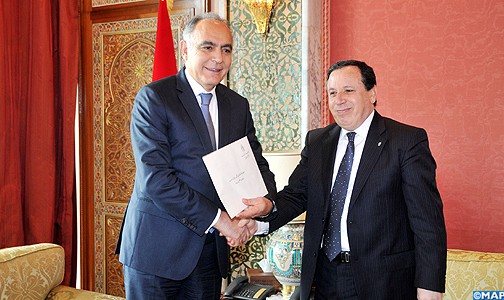 رسالة خطية من الرئيس التونسي إلى جلالة الملك
