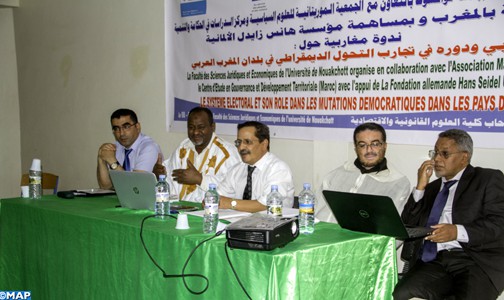 ندوة بنواكشوط حول النظام الانتخابي ودوره في تجارب التحول الديمقراطي في بلدان المغرب العربي