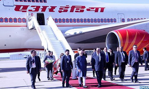 نائب رئيس جمهورية الهند يحل بالمغرب في زيارة رسمية