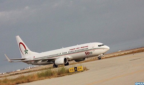تونس.. طائرة تابعة للخطوط الملكية المغربية تحط لأول مرة في مطار النفيضة